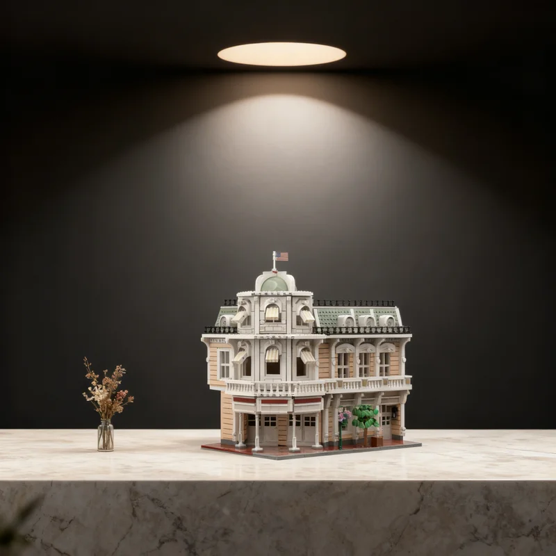 

3615 деталей MOC Magic Kingdom Main Street: Модель Диснейленда, конструктор, игрушка, подарок, креативный коллекционный набор для демонстрации, премиум-класс для взрослых