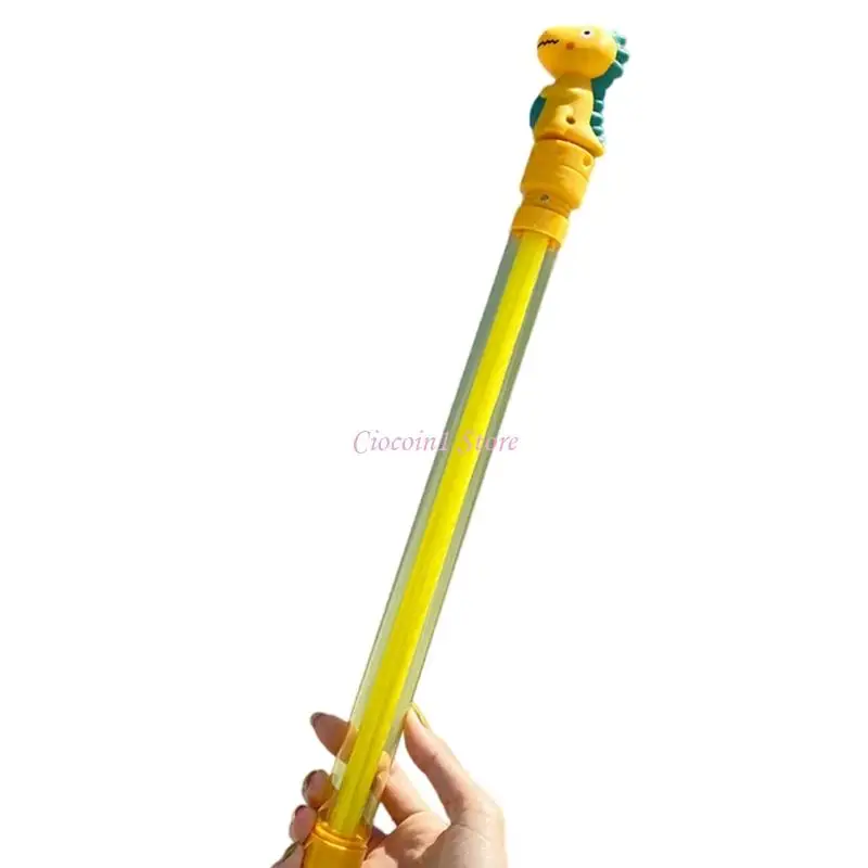 Y1UB Cartoon Dinosaur Water Pistolas Juguete Splash Toy para niños Juego agua aire libre baño Fun Durable Design