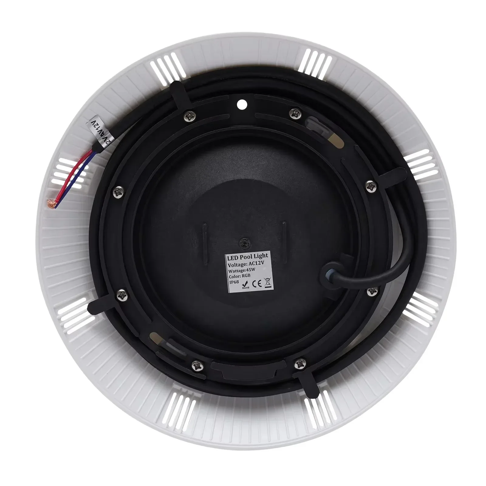 Pool Lights for Inground Pool, AC12V 45w Color Changing LED Inground Pool Light with Remote, Underwater Swimming Pool Lights