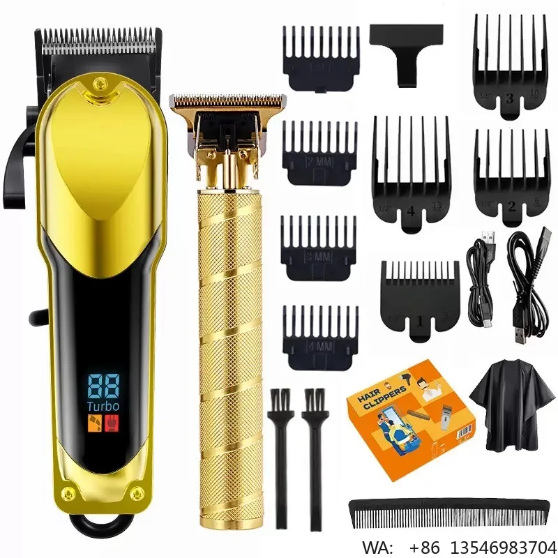 T9 Hair Trimmer 3 in 1 Haircut Shaver Nose Hair Trimmer Multi-functional Oil Hair Men's Shaver