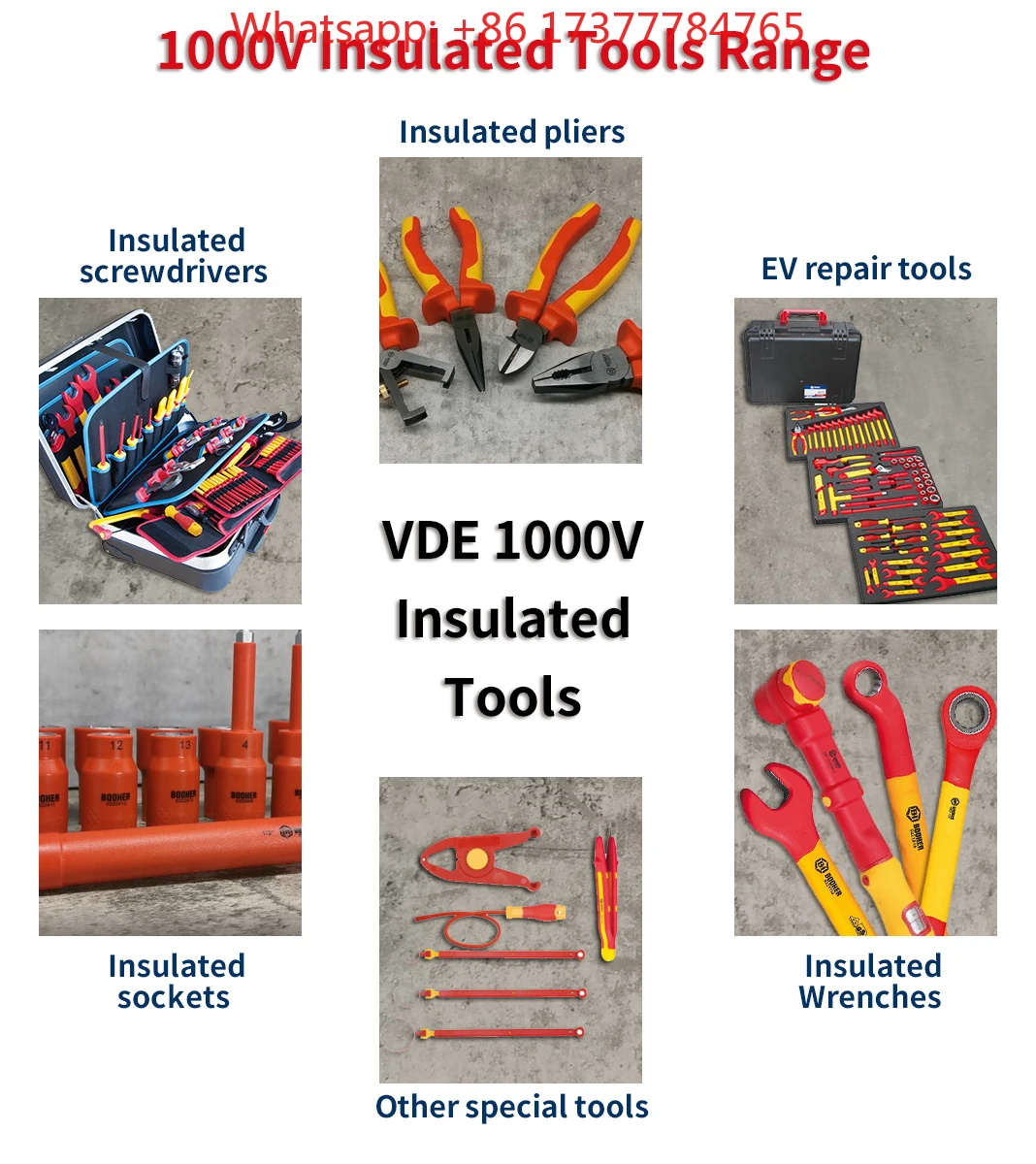 1000V Insulated Screwdriver Pliers Tool Set 24Pcs Top Selling Repair Kit