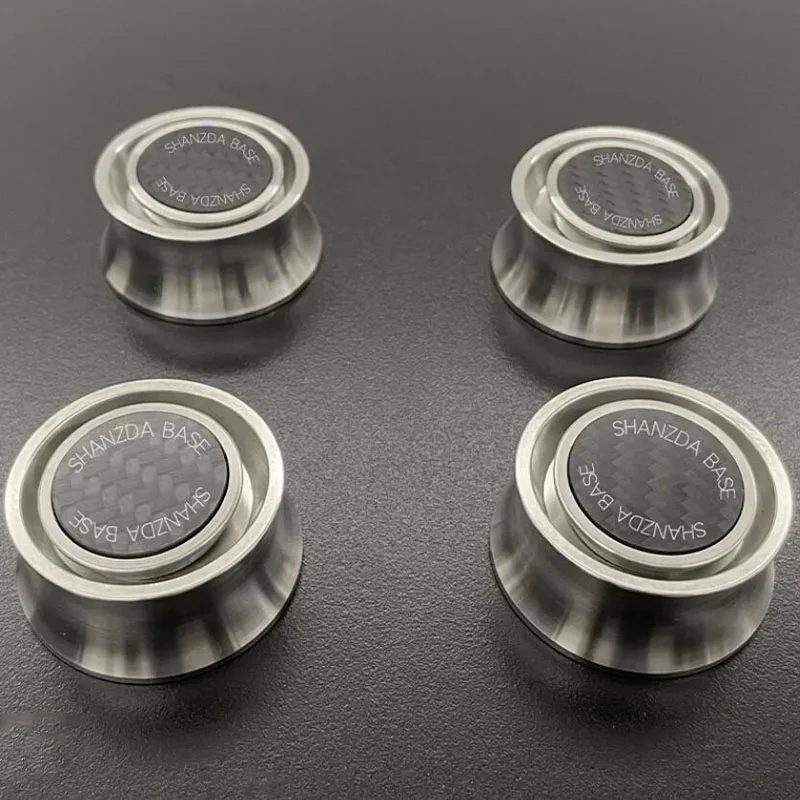 4PCS Ceramic Ball Isolation Feet Damping Shock Absorber Pads for CD Player Amplifier Preamp Power Amp DAC Audio Equipment Parts