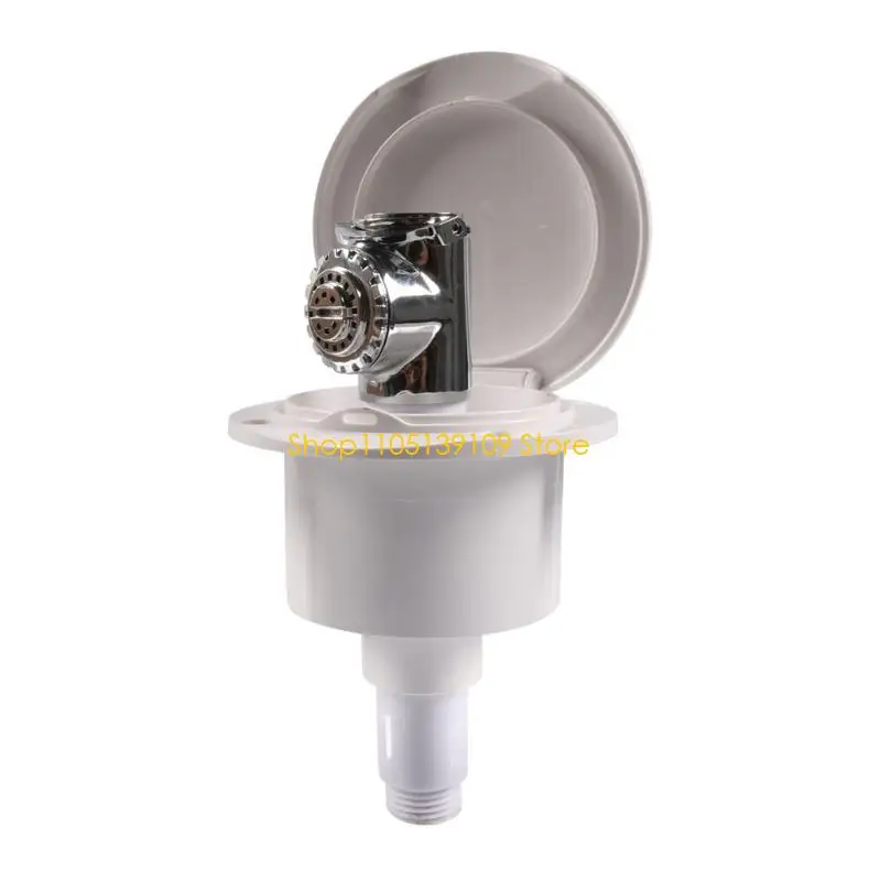 Anti Rusts Steel Handheld Shower Sprayer 3 Mode Water Flow Adjustable Shower Connector Suitable for Outdoor Bathing Needs