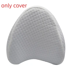 Funda de almohada viscoelástica de algodón para piernas, cubierta ortopédica de espuma para dormir, ciática