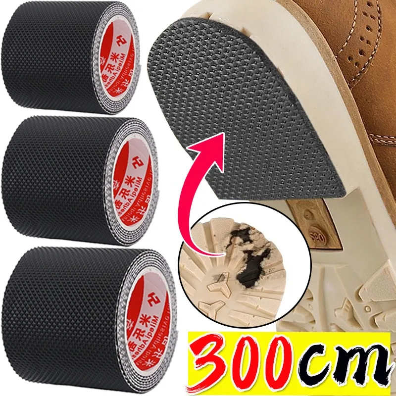 Elastic Sole Anti Slip Sticker Portable Self Adhesive Patch Sneakers Bottom Wear Resistant Stickers Extend Shoes Lifespan Paster