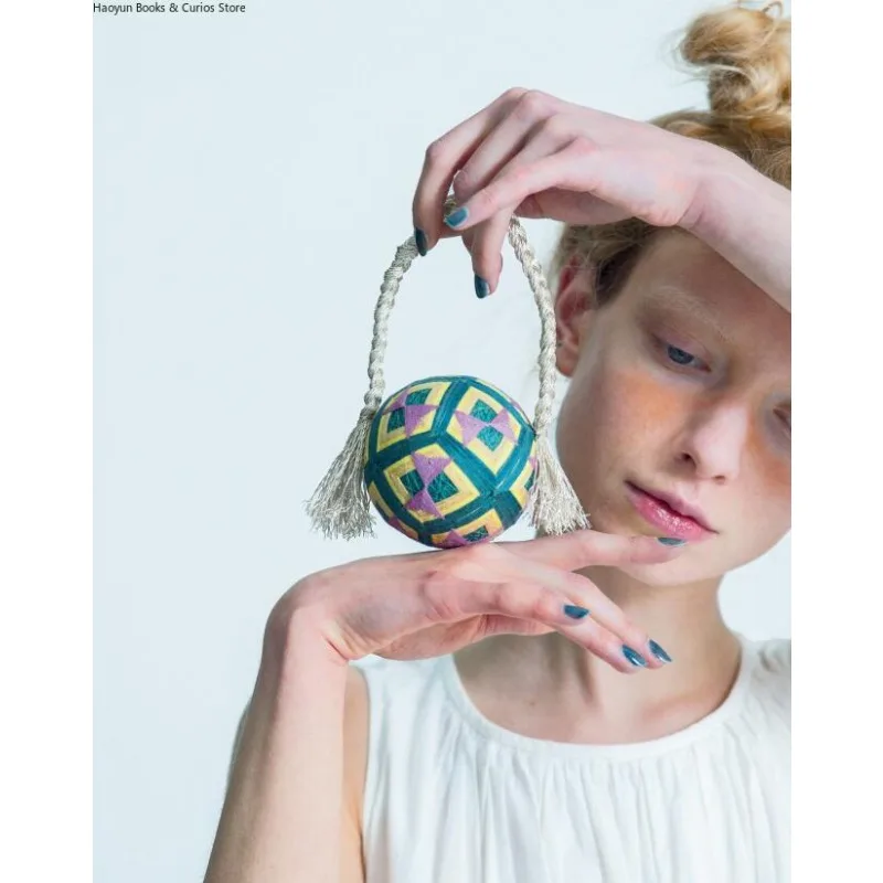 Japanese Temari Ball Kit: 33 Natural Dye Patterns with Complete Beginner's Tutorial、Natural Dye Temari Ball Making