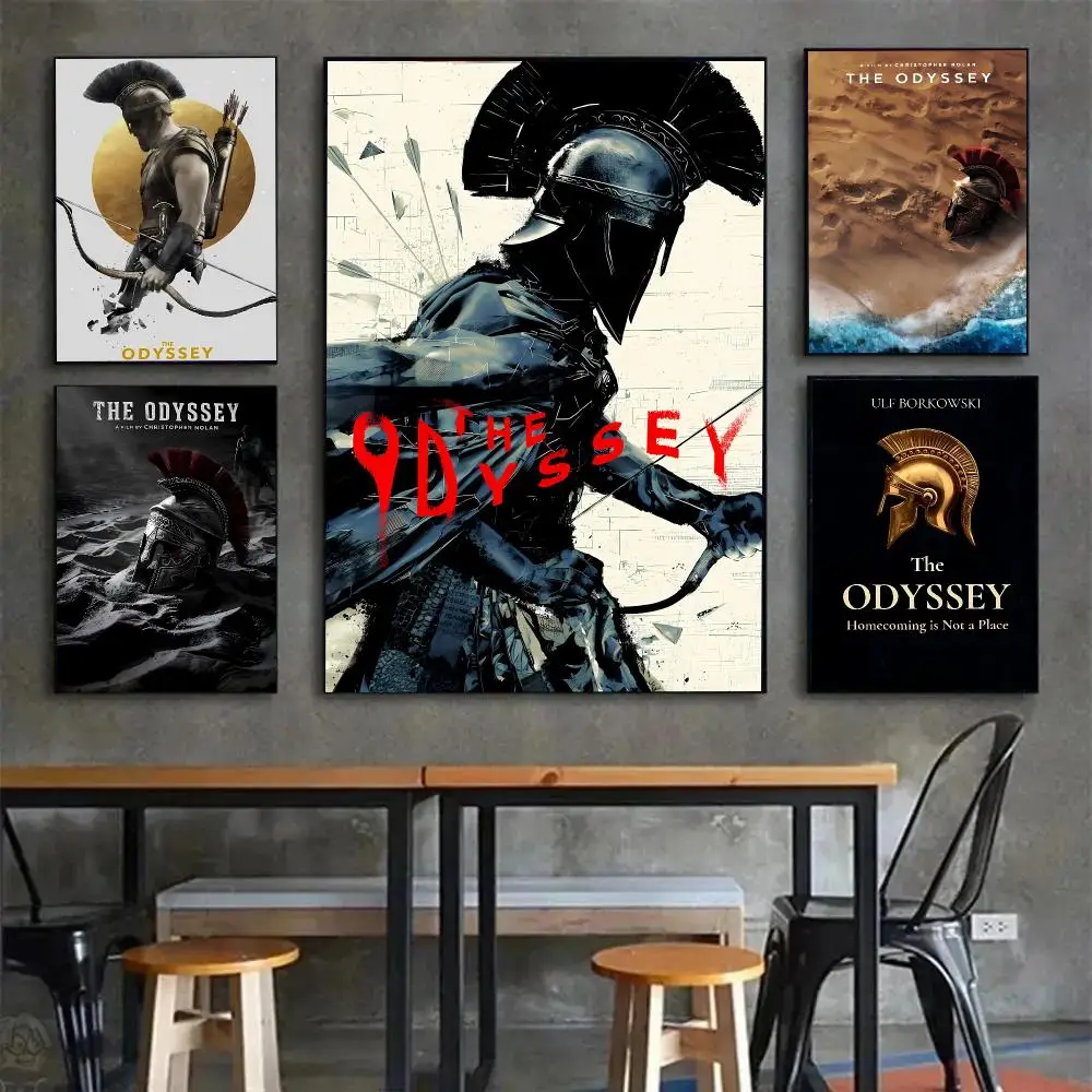Epic Literature T-The O-Odyssey Poster Painting Wall Art Mural for Living Room Home Decor and Gifts