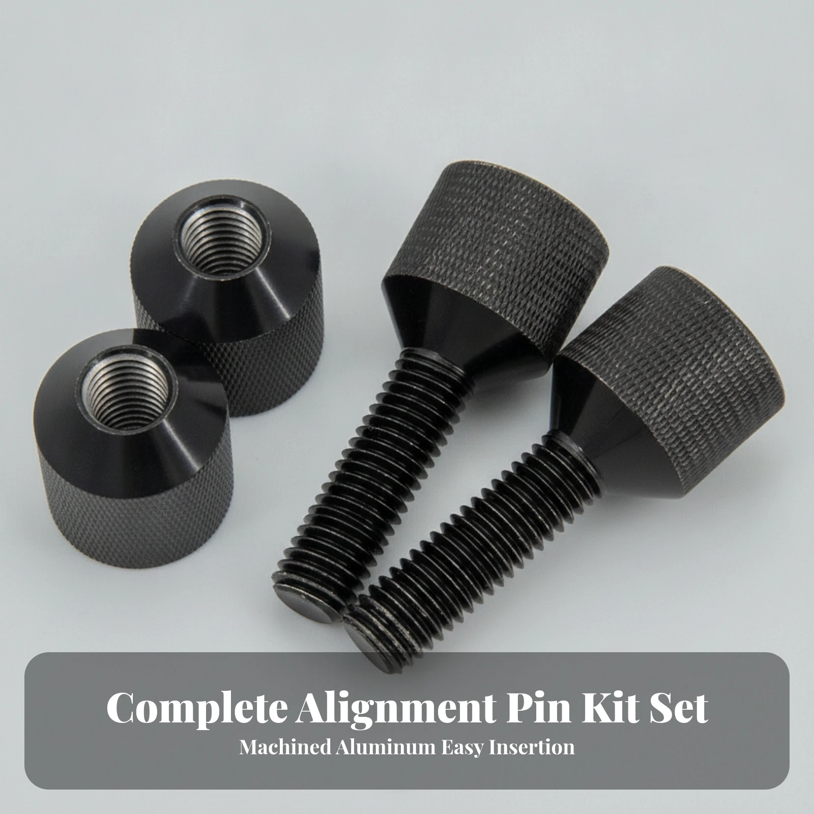Aluminum Flange Alignment Pin Ergonomic Flange Alignment Pin with Threaded Shaft Workshop Tool Corrosion Resistant Reusable
