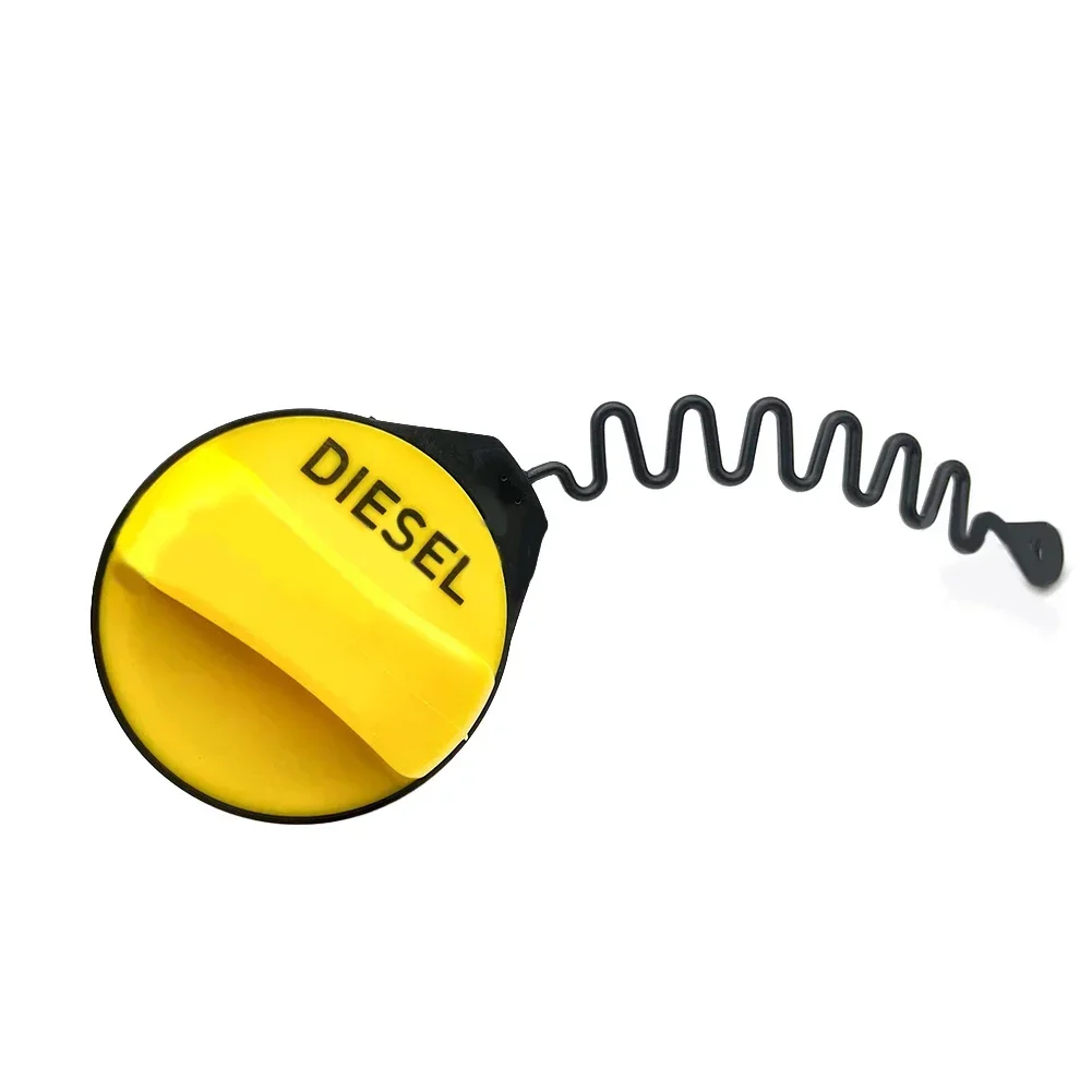 1pcs ABS Fuel-Filler Cap LR034129 For Land For Rover 06-14 For Freelander Fuel Tank Cover Parts Accessories Yellow