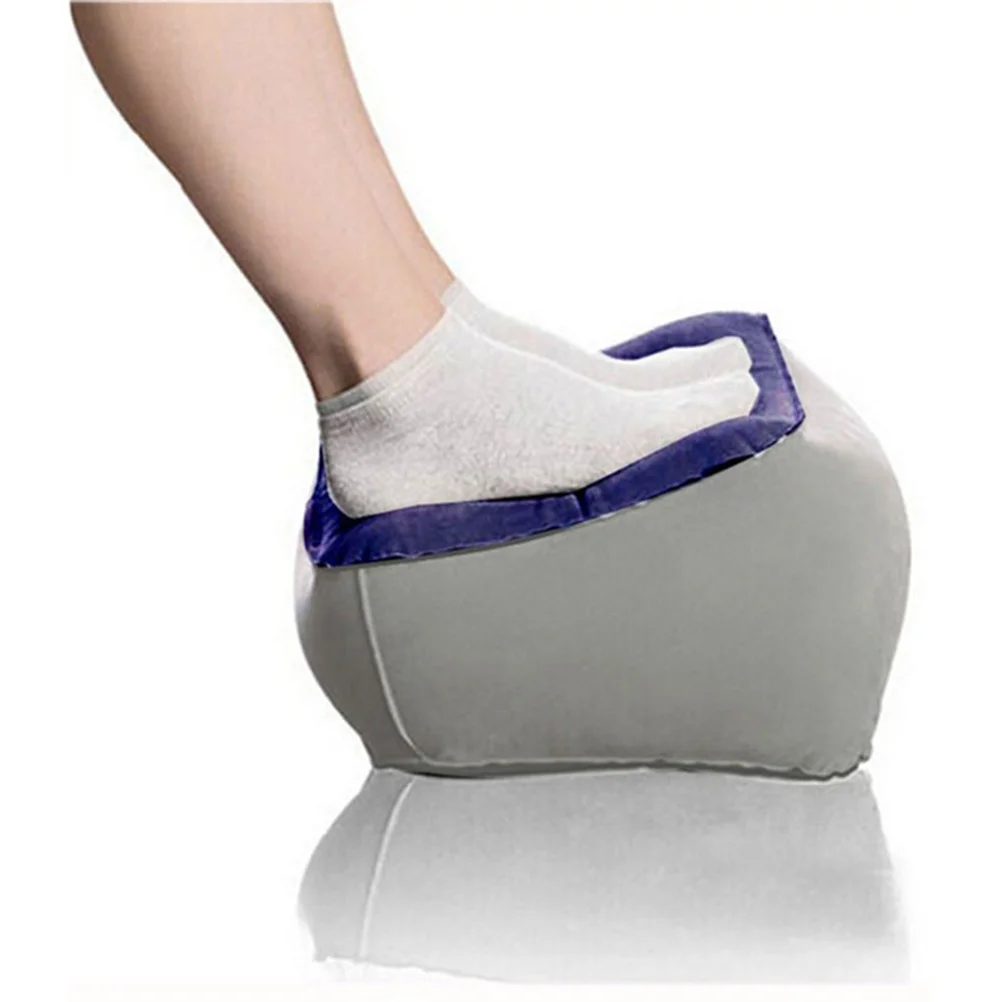 Inflável Pé Resto Pad, Travesseiro De Viagem, Almofada, Perna, Avião, Footrest, Fezes, 2 pcs