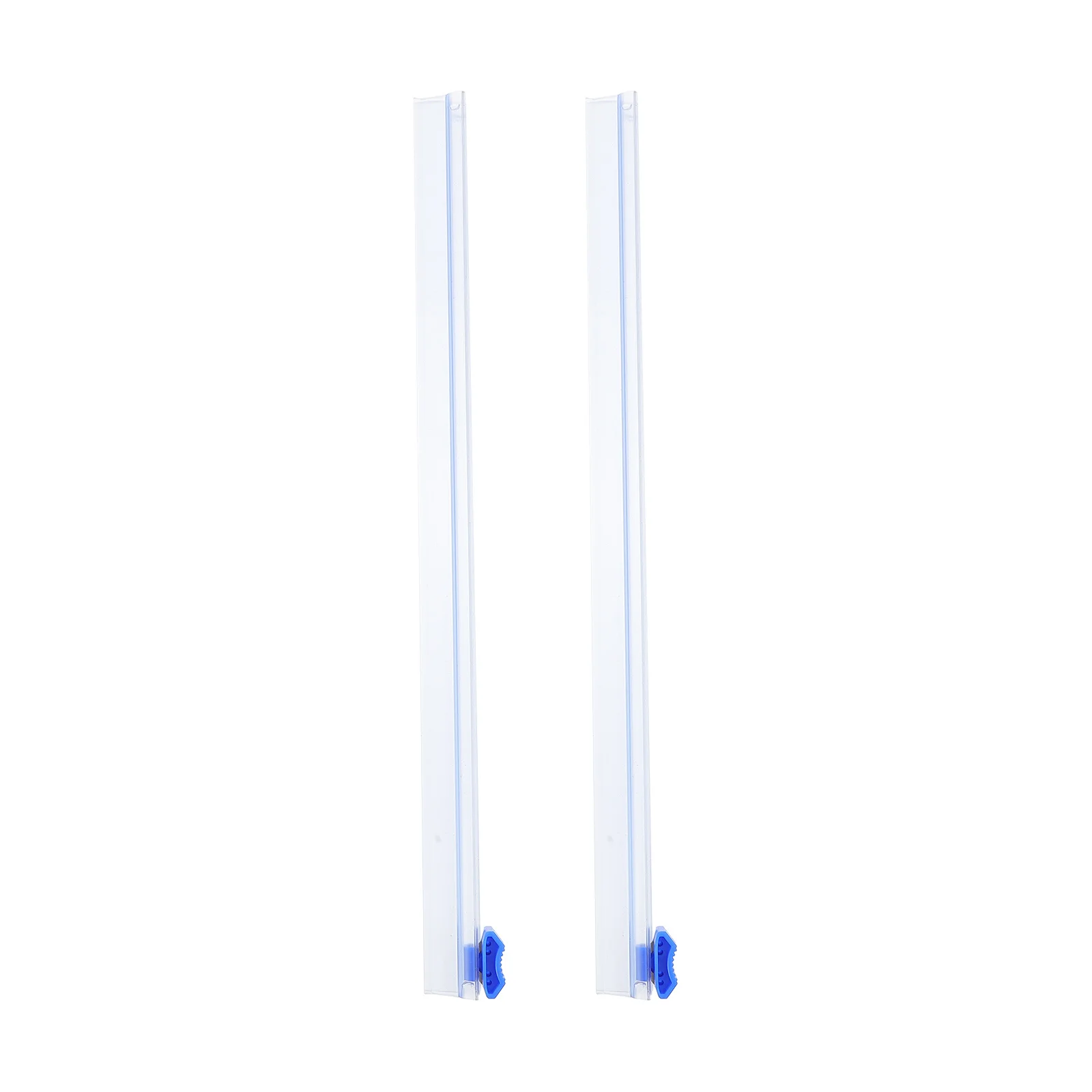 2Pcs Plastic Wrap Dispenser Sliding Knife Cling Film Cutter Roll Blades Kitchen Use Food Packing Film Cutter