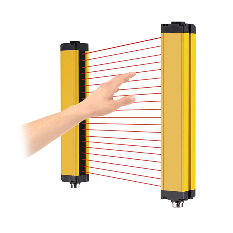 25M Long-Distance Type Safety Light Grids 40mm Gap Quick Precise Setup With Visual Guidance