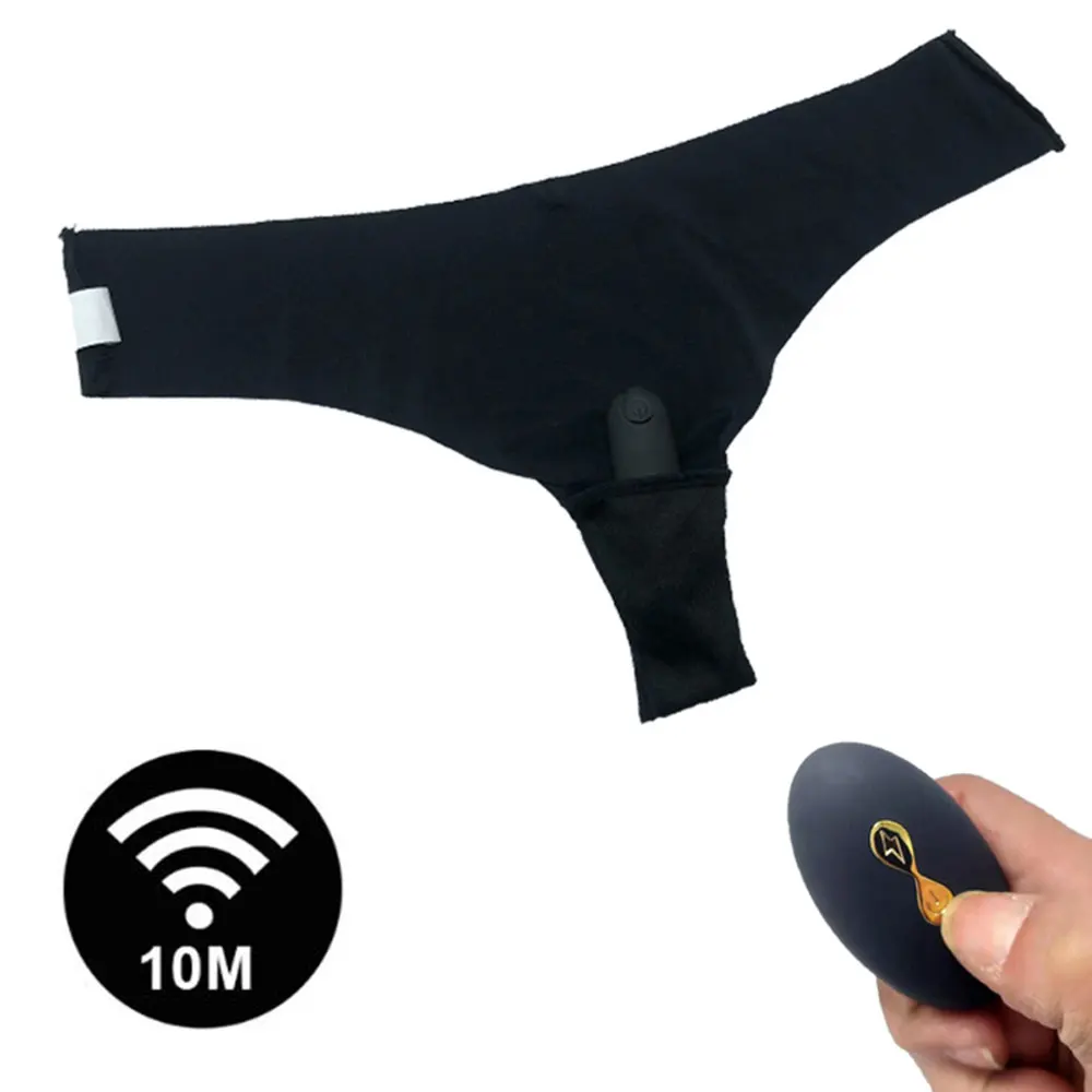 Wearable Mini Bullet Vibrator Panty Female Clitoral Stimulator Remote Control Panties Vibrating Adult Sex Toy for Women Couples