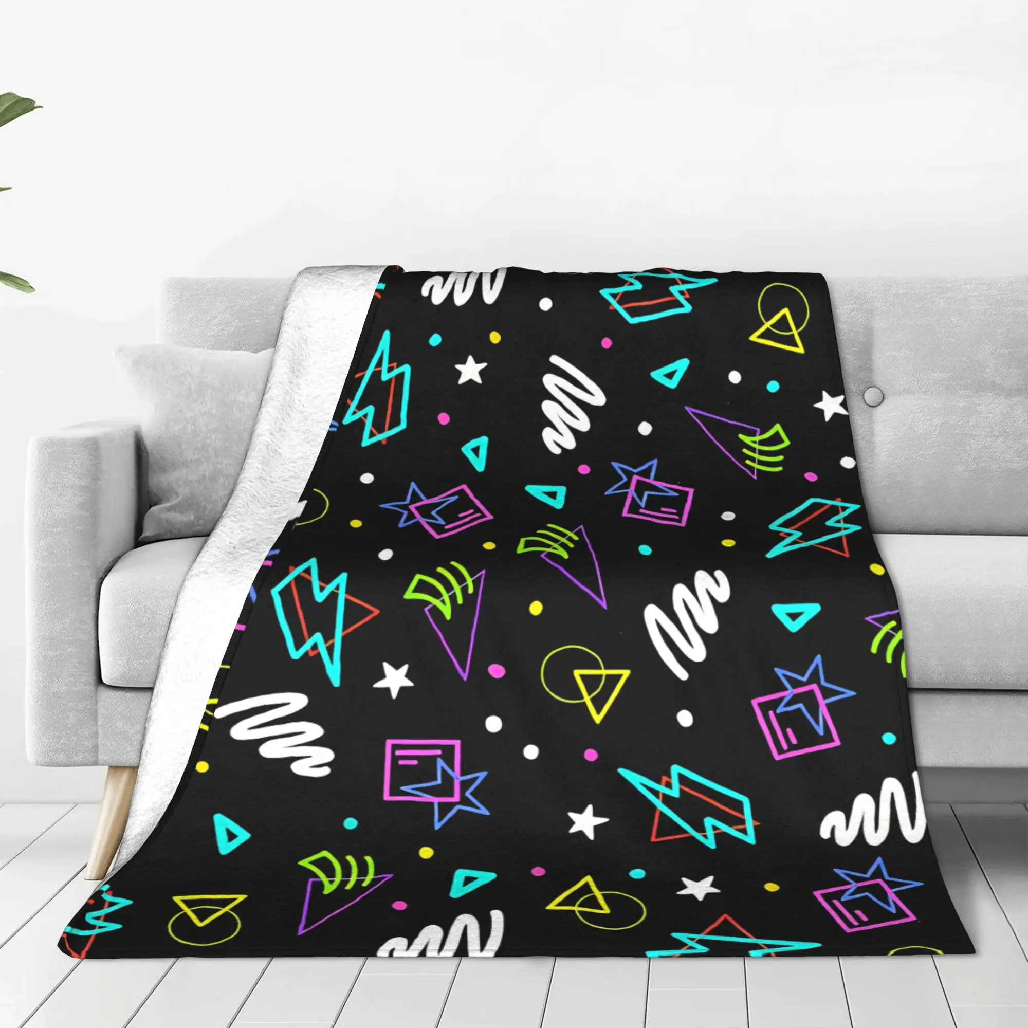 1PC Home Cute Room Decor Security Breach Arcade Carpet Blanket Throw Blanket F-FNAFS Novelty Warm Blanket All Season