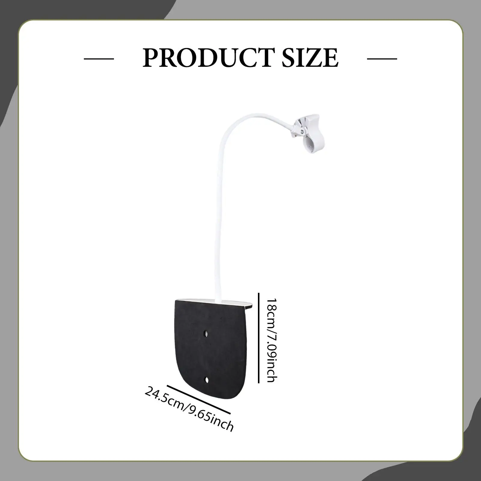 Supporto per tubo Cpap per letto, mantiene le forniture Cpap pulite, pratico gancio per tubo Cpap portatile flessibile e ordinato