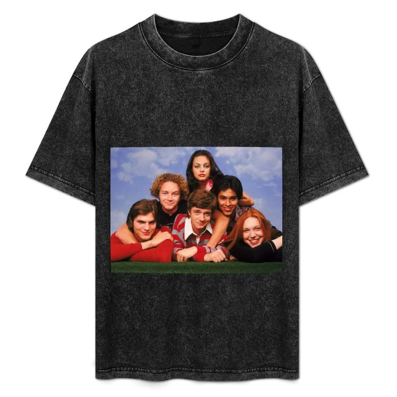 

That 70s Show T-Shirt Basic Solid Color Short Sleeve T-Shirt
