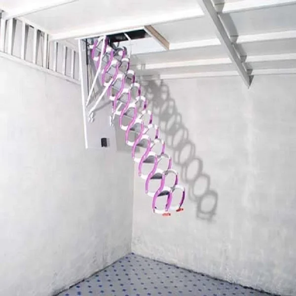 invisible telescopic attic loft stairs