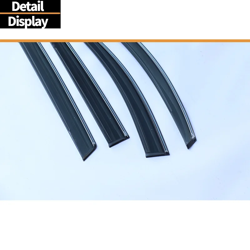 Modification Part Weather Shield For FORD EDGE 2007-2014 Window Visor Rain Deflector Sun Shade Durable UV Protection
