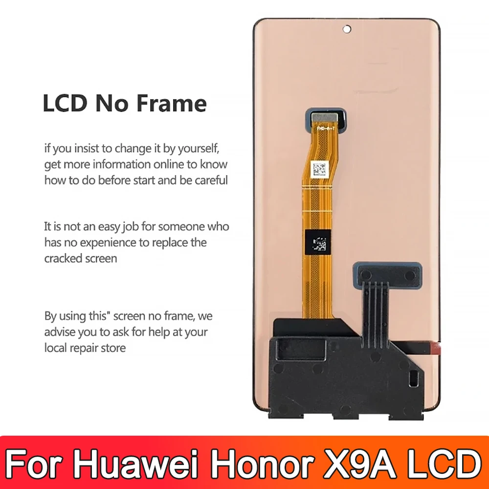 For HUAWEI Honor X9a 6.67''For HonorX9a RMO-NX1 LCD Display Touch Screen Digitizer Assembly Replacement