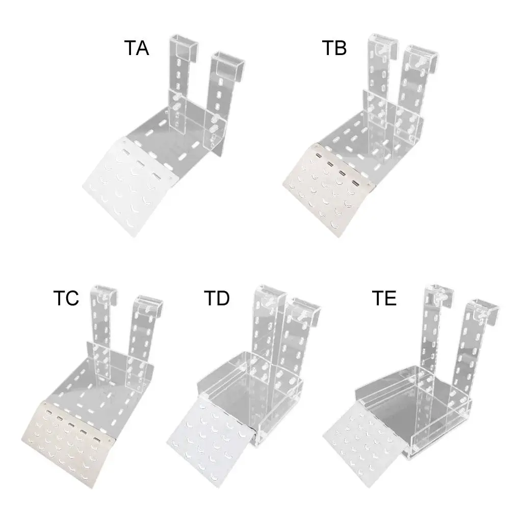 Acrylic Turtle Basking Platform Climbing Reptile Dock Ladder Station Fish Tank