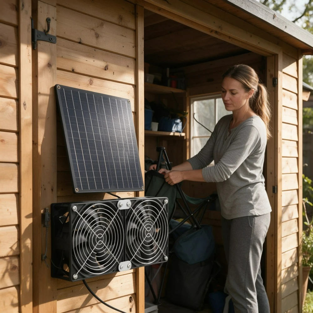 solar-panel-powered-dual-cooling-exhaust-fan-low-noise-big-air-volume-outdoor-vent-fan-for-chicken-coop-dog-kennel-greenhouse