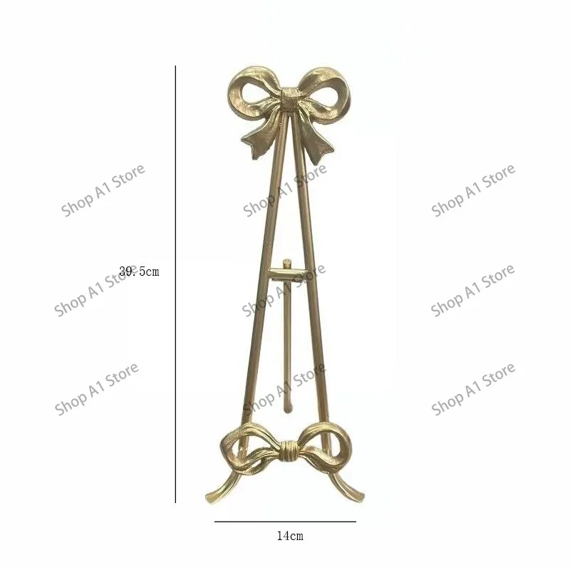 French retro bow tray rack matte metal countertop bracket kitchen recipe rack dining side cabinet fireplace decorative rack