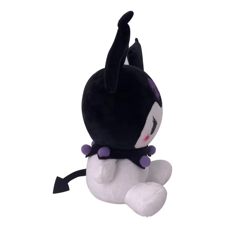 23 cm Sanrio Kuromi bambola di peluche giocattoli di peluche Kawali Hello Kitty My Melody Cinnamoroll cuscino bambole di pezza morbide compleanno regalo per bambini