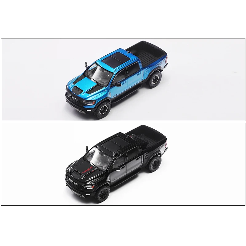 1/64 Dodge RAM TRX ダッジ　ラムTRX トラックミニカー GCD 1/64 DODGE RAM TRX 1500 Pick Up TRUCK Die Cast -BLUE-