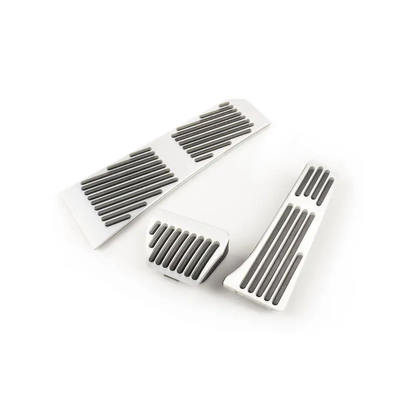 3pcs For BMW 5 6 7 Series X3 X4 E65 E66 E83 F25 F26 F06 F01 F02 F03 F04 F07 F10 F11 F12 F13 F18 Car Accelerator Brake Foot Pedal