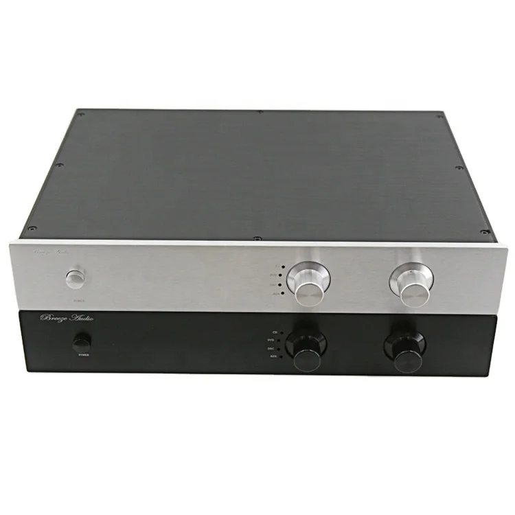 Professional Audio Aluminum Case Stylish High Quality Preamplifier Chassis DIY Custom Hifi Enclosure