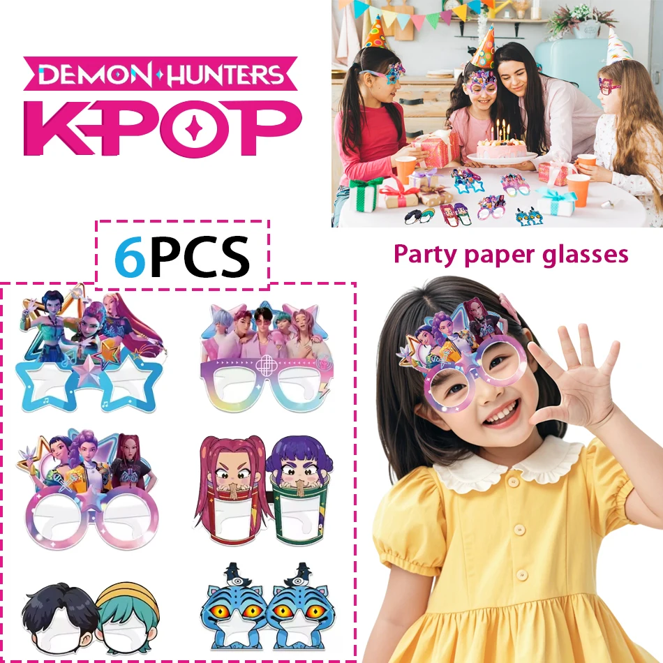 Pulseras KPop Demon Hunters, pulsara con cuentas a moda para niñas, figura de dibujos animados, accessori de joía, juguet