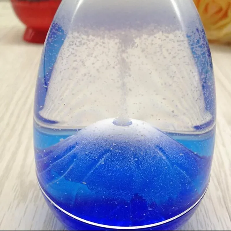 Movement Liquid Hourglass Creative Volcano Oil Sandglass Home Decor Craft Glass Ornaments Sand Timer Christmas Valentine Gifts