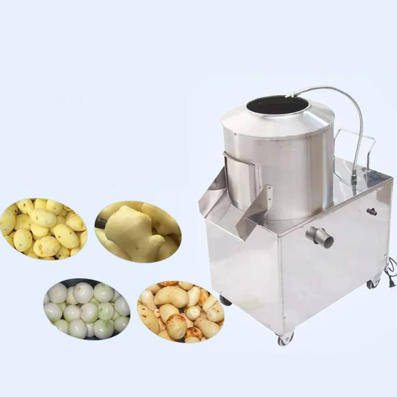 Automatic Potato Peeling Machine Restaurant Potato Taro Sweet Potato Peeler Kitchen Food Processor