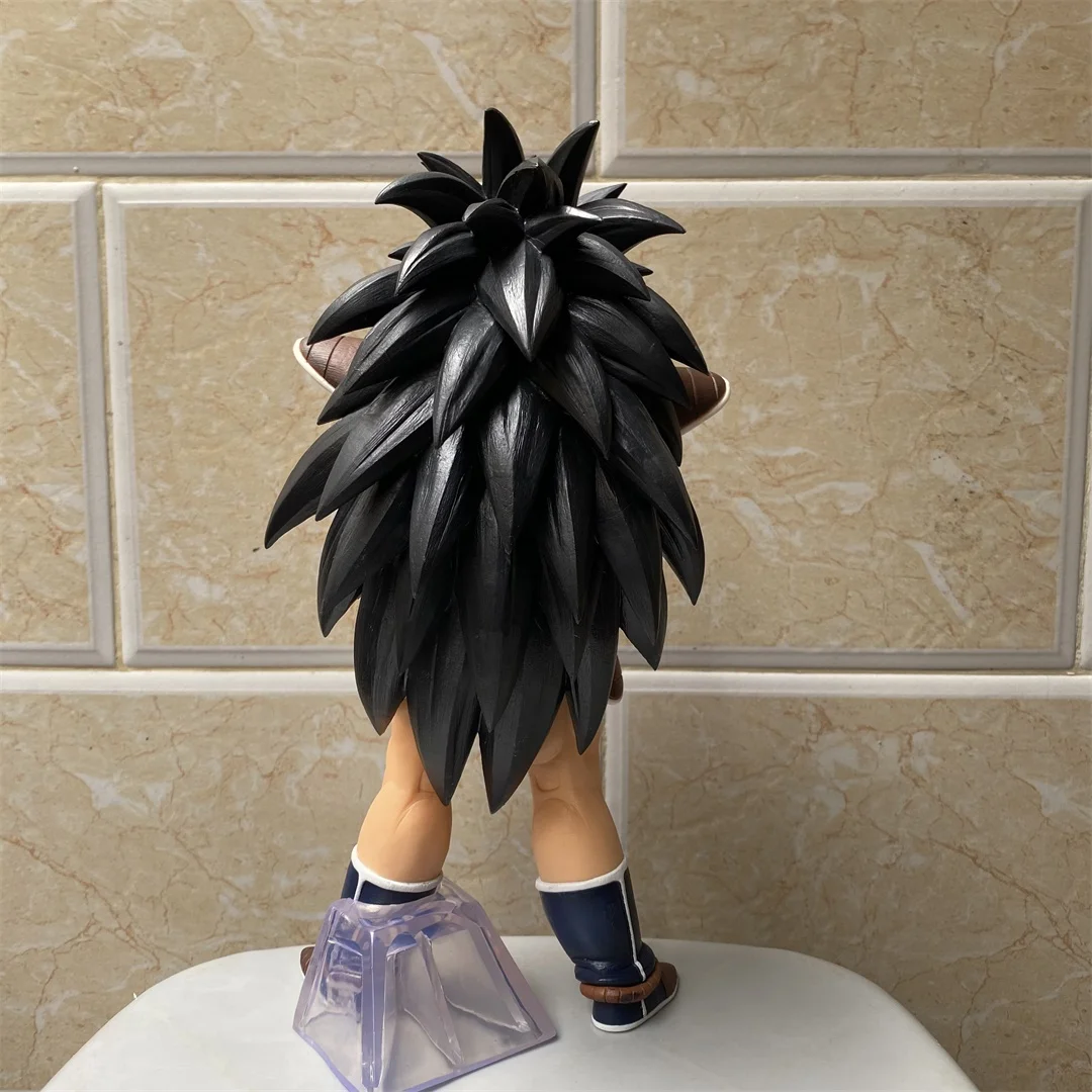 Dragão anime figuras gk raditz super saiyan goku irmão em pé combate terno mesa decoração estátua ornamento brinquedos presentes