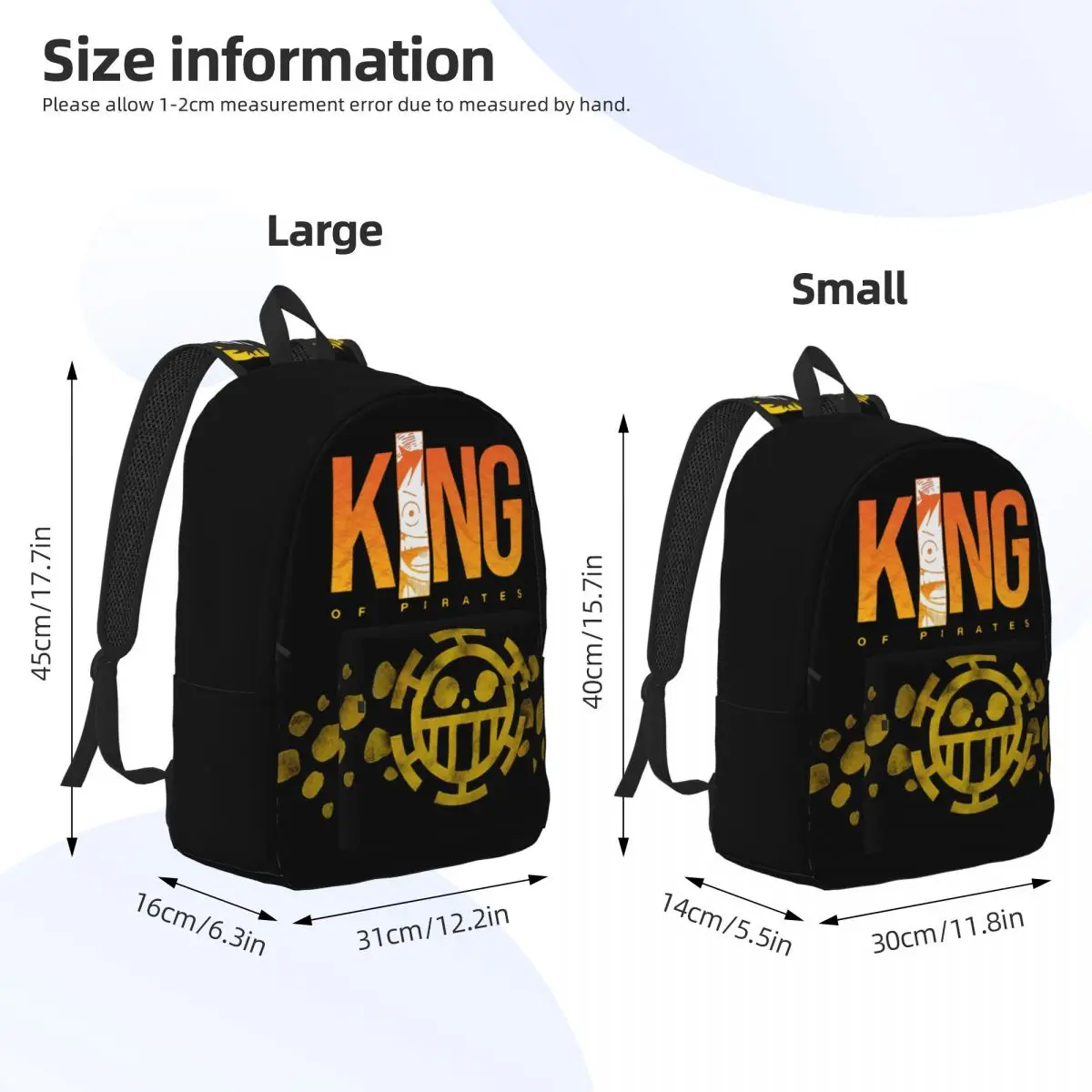 Sac à dos rétro lavable Anime japonais pour femme, sac à main pour le travail et le bureau, Rick, Luffy, cadeau d'anniversaire féminin, 1 PC, 03