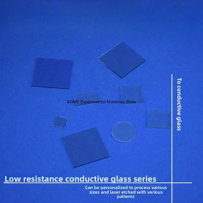 

Small Lab ITO Conductive Glass 10x20mmx1.1mm 6 Ohm 8 Ohm Full Box