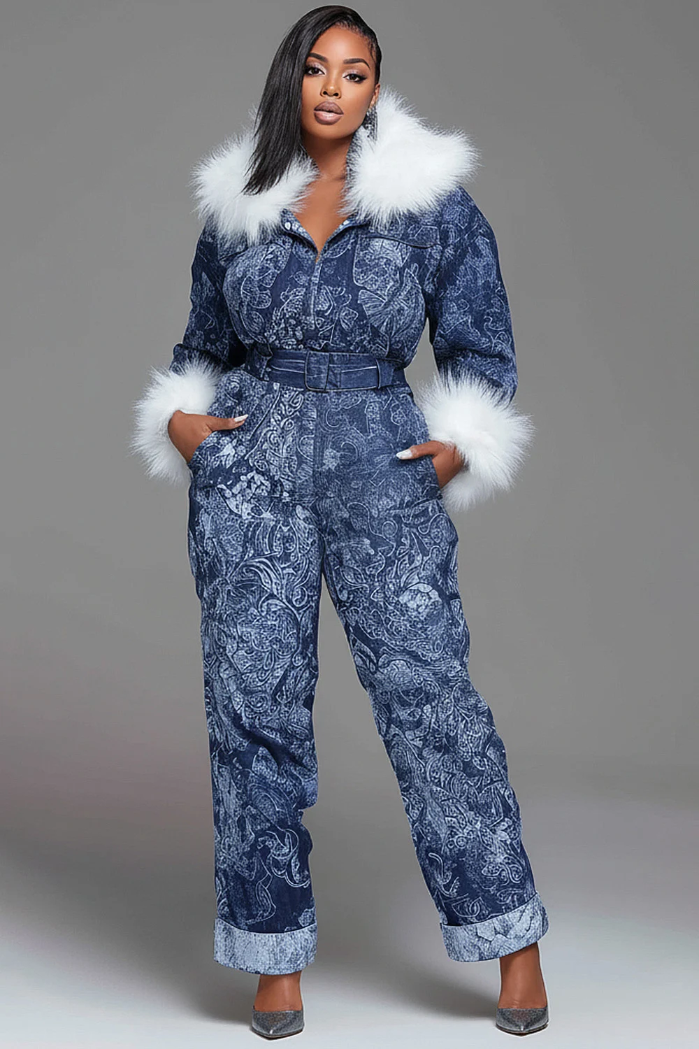 

Plus Size Prom Gold Round Neck Long Sleeve Bodycon Elegant Feather Sequin Midi Dresses