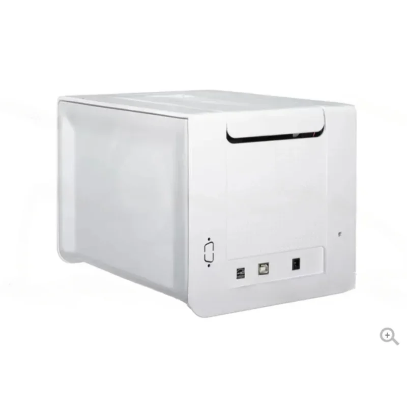 

Горячая распродажа 2025 года, автоматический односторонний принтер для идентификационных карт из ПВХ, небольшой и нежный пластиковый принтер