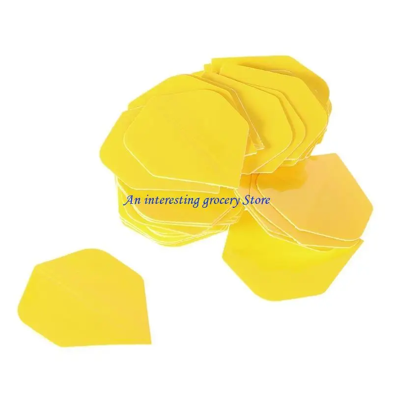 652D PET Colorful Darts Flights, High Quality Pet Darts Accessories, Various Styles