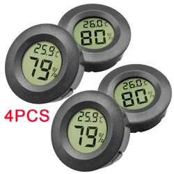 4PCS LCD Digital Thermometer Hygrometer Indoor Room Electronic Temperature Humidity Meter Sensor Gauge Weather Station Home ๏ปฟ