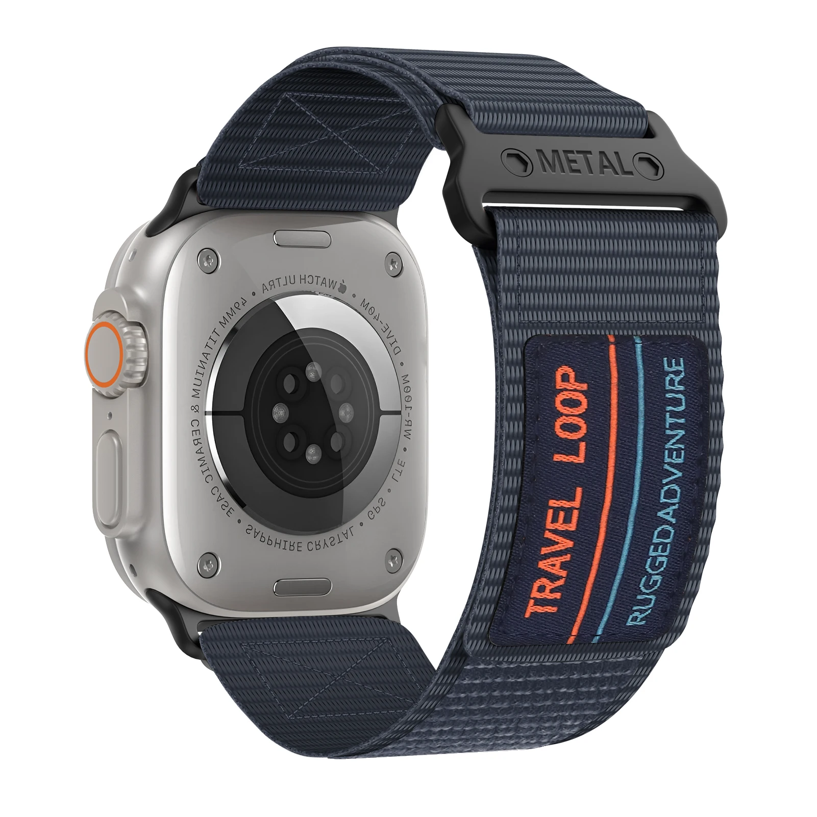 Trail Loop Strap for Apple Watch Ultra Band 49mm 44mm 45mm 42mm Sport Nylon Correa Bracelet iWatch Series 9 7 6 5 4 8 SE Ultra 2