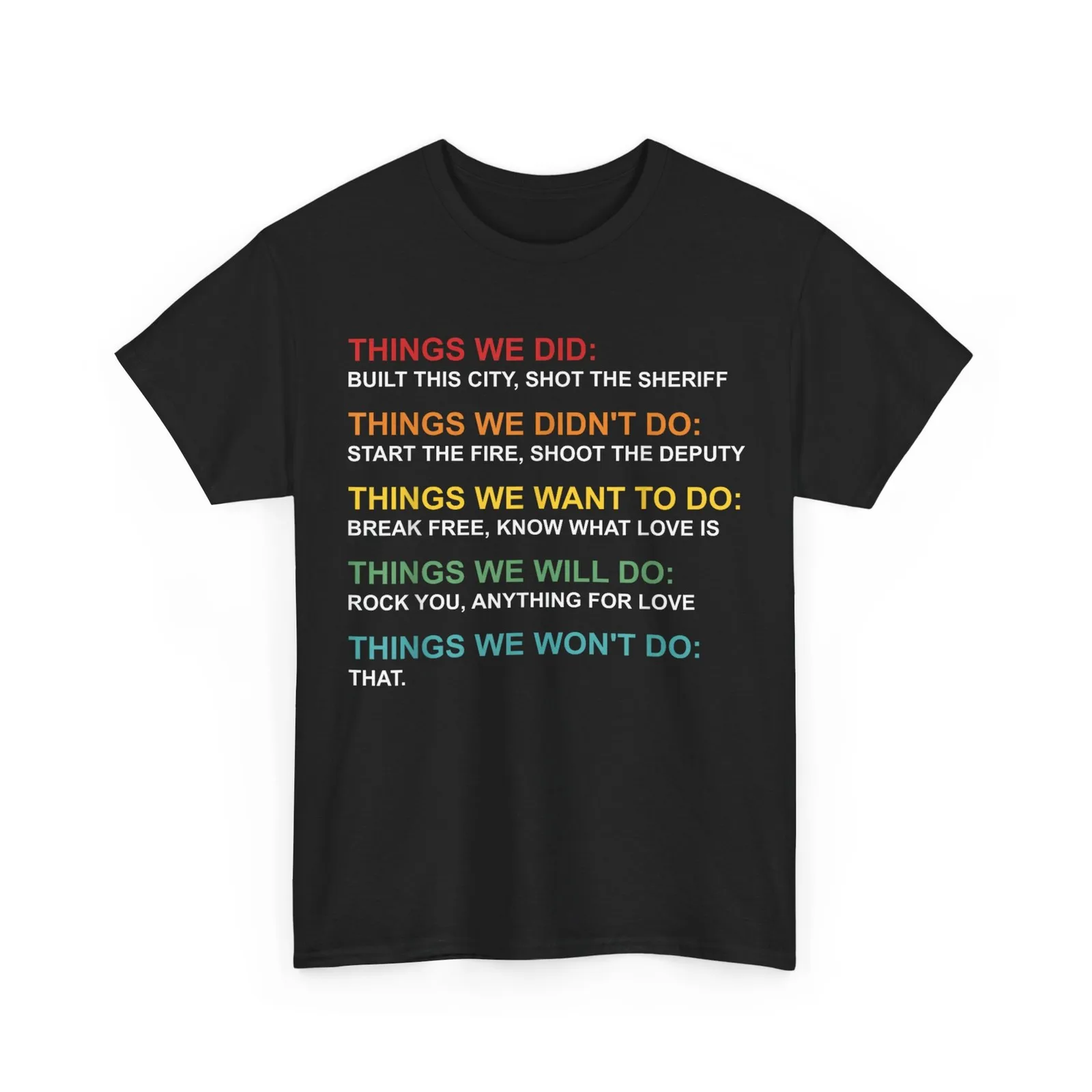 Retro Vintage Moments Graphic Tee Shirt