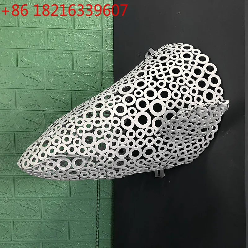 YAO restaurant clock in photo decoration load-bearing pillar wall hanging wall decoration fish decoration