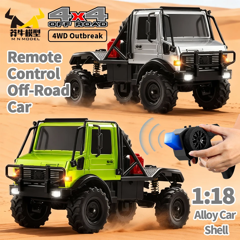 

MN МОДЕЛЬ 1/18 MN333 Сплав U4000 Альпинистский грузовик RC Специальный внедорожник с полным приводом Профессиональная модель игрушки для взрослых