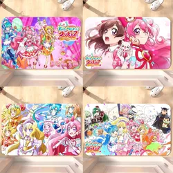 bilibili Anime Delicious Party Pretty Cure Floor Mat Bedroom Kitchen Door Bath House Super Absorbent Foot Non-slip