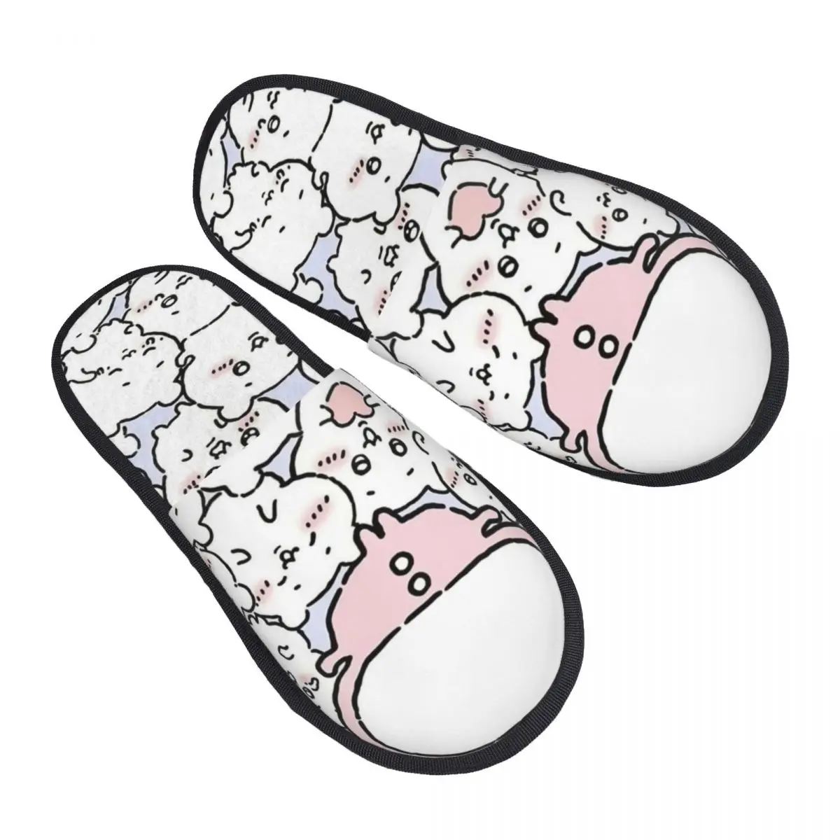 

Изготовленные на заказ тапочки Chiikawa с героями мультфильмов для ванной комнаты, женские домашние тапочки