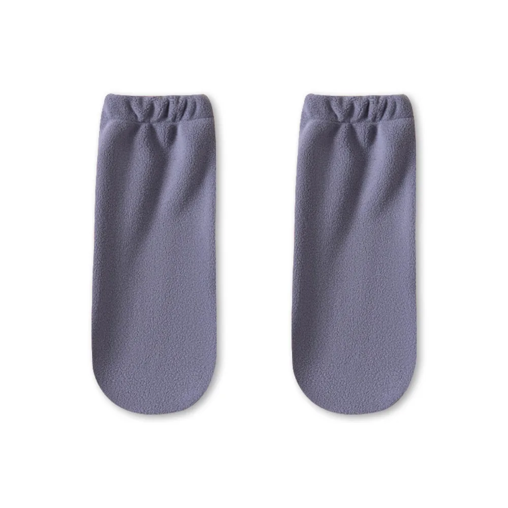 

Модные плюшевые флисовые носки для сна, теплые мягкие свободные носки с защитой ног, чулочно-носочные изделия, утепленные носки для сна, женские Puerpera