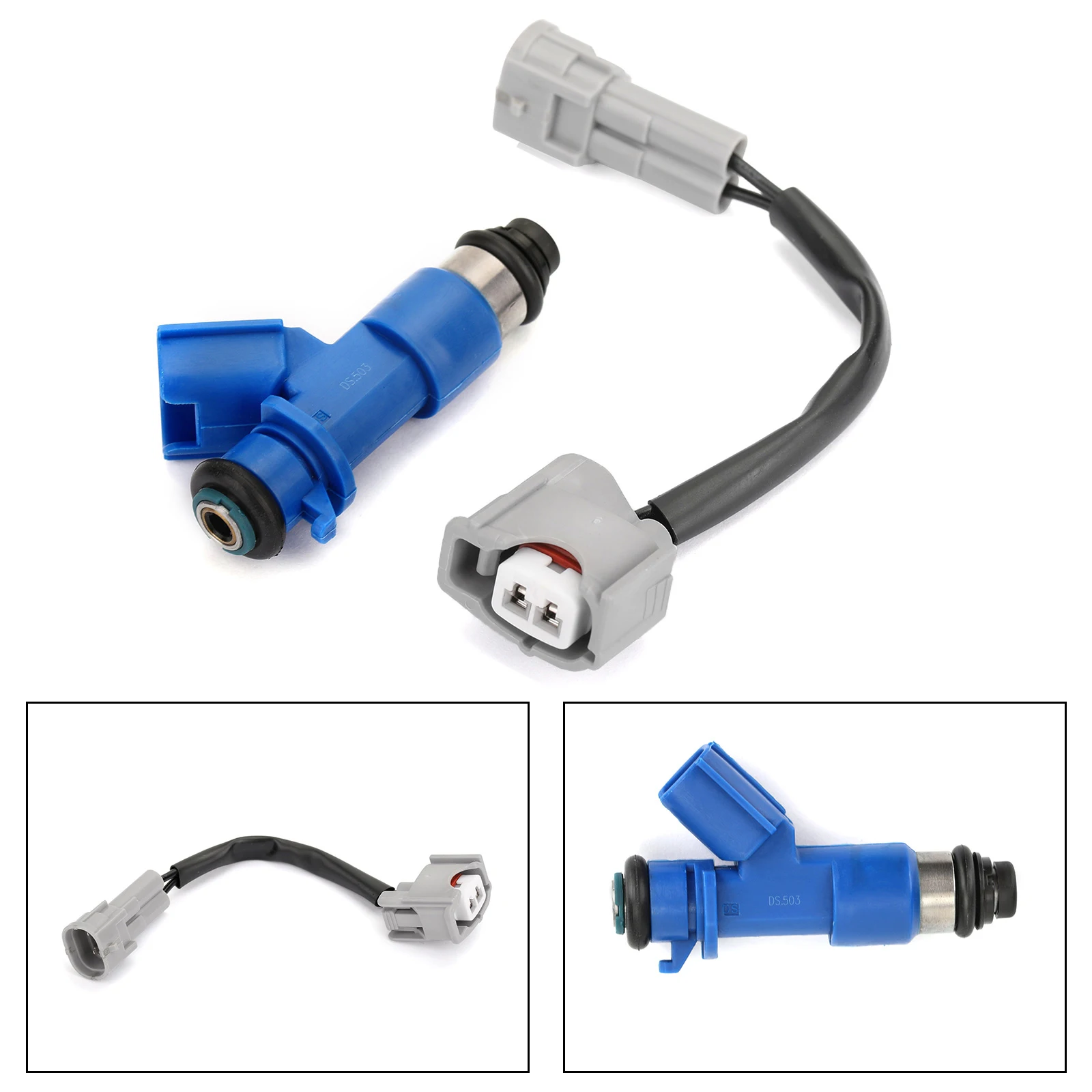 

Artudatech Fuel Injectors 16450RWCA01 Fit Honda Civic Fit Acura RSX W/Adapters 410CC