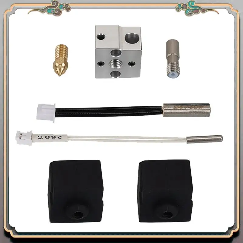 

A46M - Горячая новинка: модернизированный хотэнд для Ender 3 V3 SE + силиконовый чехол, биметаллический термобарьер, алюминиевая горловина, 3D-печатающая головка J-Head, прост в использовании