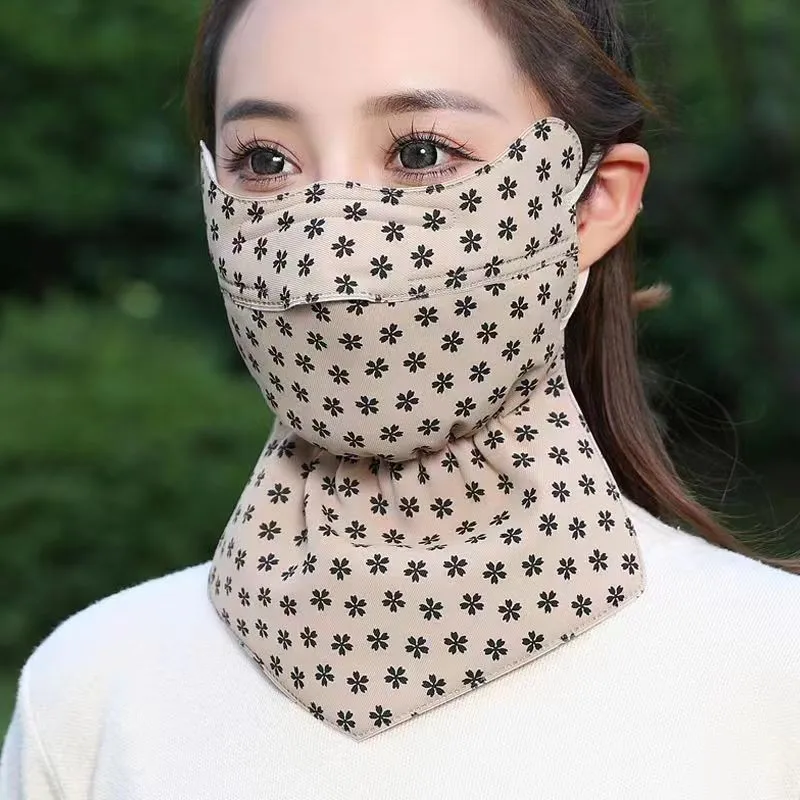 Wind-proof Winter Outside Fabric Ride 2025 Women Woman Girl Grid Face Mask Washable Anti-Dust Warm Masks Reusable Mouth Cover